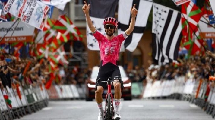 Ciclismo - Ben Healy logra un gran triunfo en la Itzulia 2025