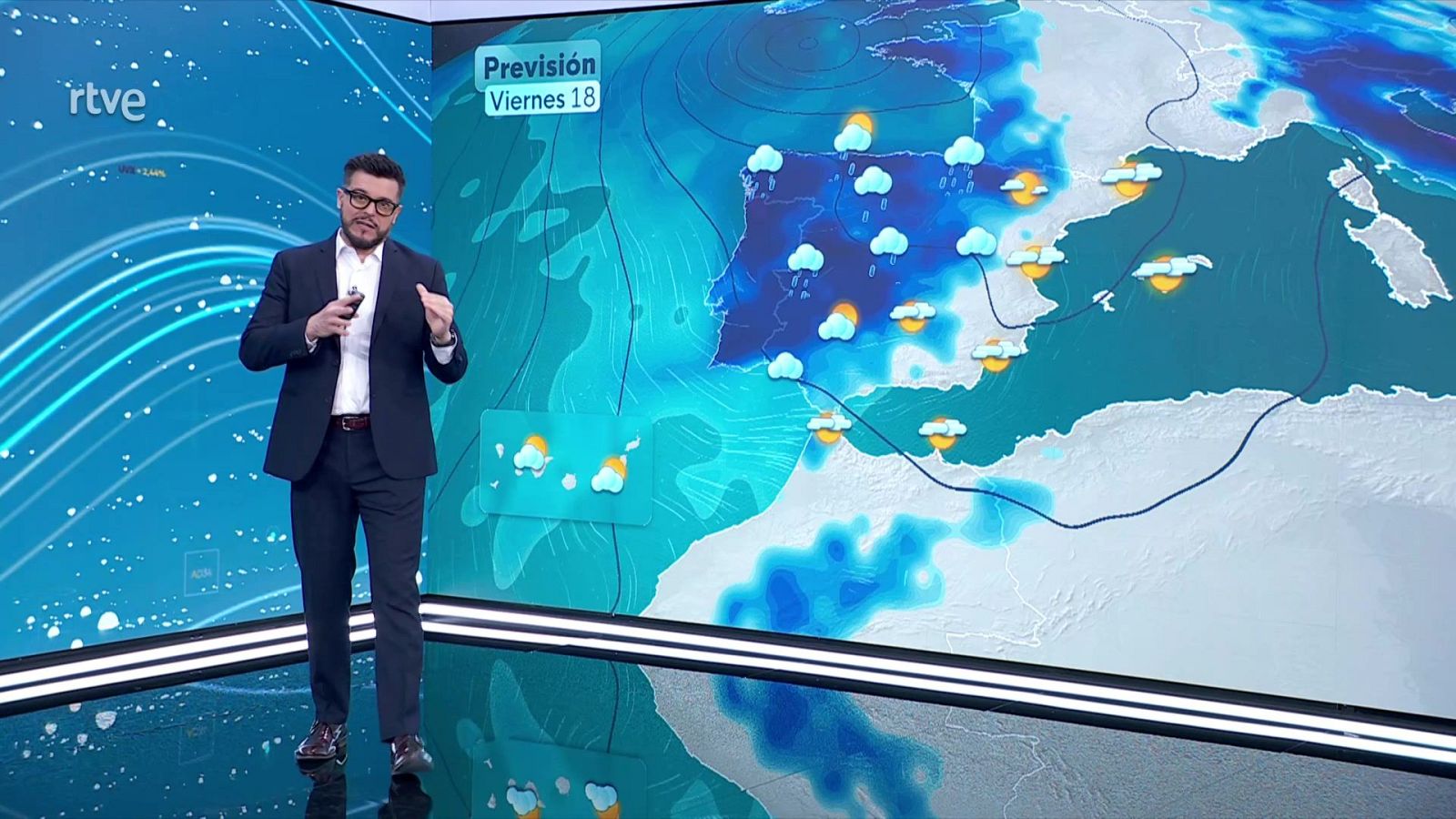 Precipitaciones prácticamente generalizadas y abundantes tormentas - ver ahora