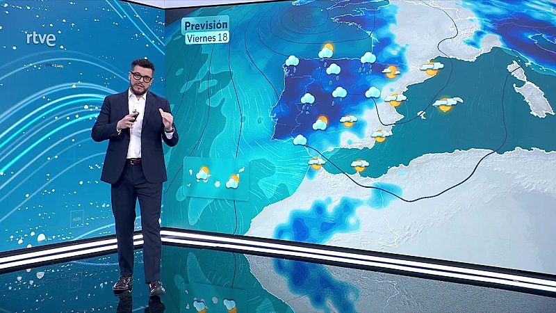 Precipitaciones prácticamente generalizadas y abundantes tormentas - ver ahora
