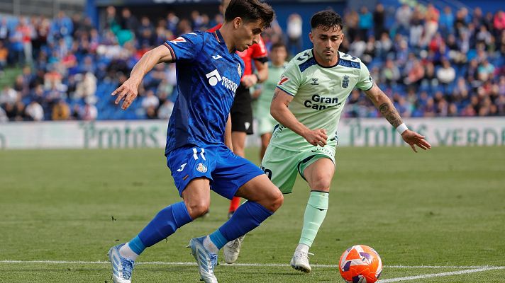 Resúmenes de LaLiga - Getafe-Las Palmas: resumen del partido de la 31ª jornada de Liga | Primera