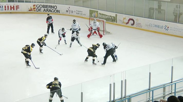 Hockey sobre hielo - Copa del Rey. 1ª Semifinal: CG Puigcerdà - Kosner CH Huarte