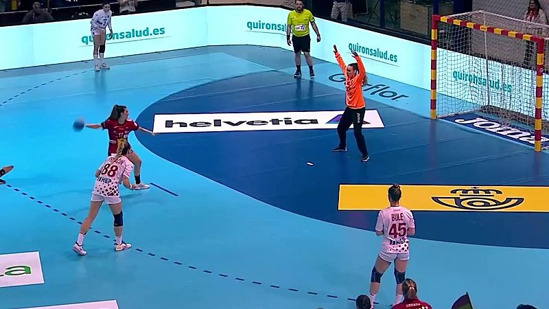 Balonmano - Clasificaci�n Campeonato del Mundo Femenino. Play Off Vuelta: Espa�a - Crocia - ver ahora
