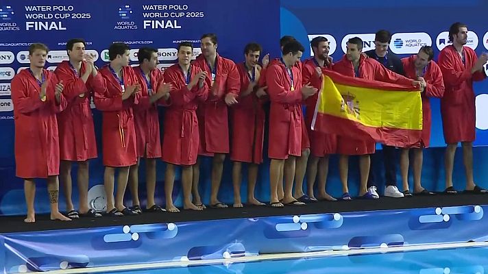 Waterpolo - Resumen | España - Grecia (Final de la Copa del Mundo de waterpolo)