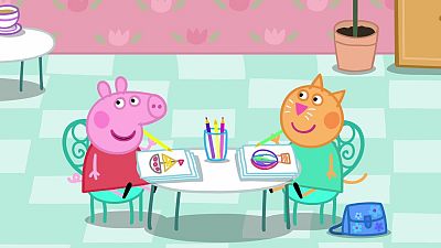 El café del Señor Cat - Peppa Pig | Ver