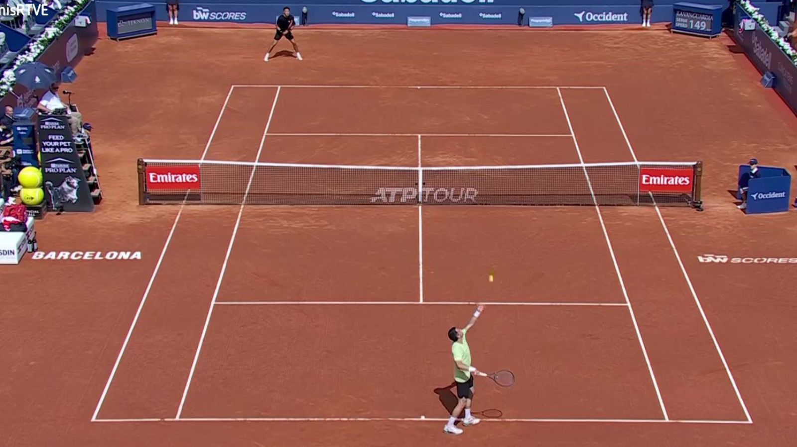 Tenis - ATP 500 Barcelona Trofeo Conde de Godó: Pedro Martínez - Brandon Nakashima - ver ahora