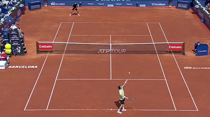Tenis - ATP 500 Barcelona Trofeo Conde de Godó: Pedro Martínez - Brandon Nakashima