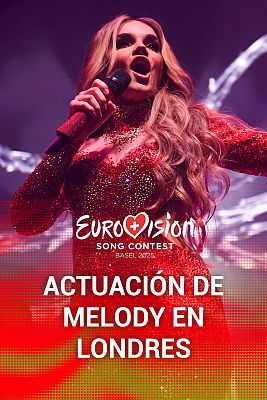 Eurovisión - Actuación de Melody en la 'London Eurovision Party'