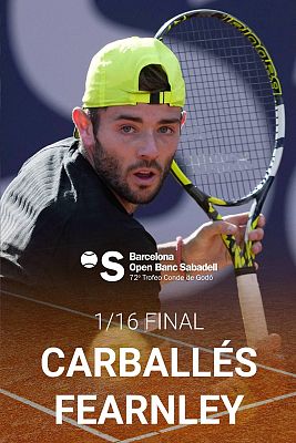 ATP 500 Barcelona Trofeo Conde de Godó: Roberto Carballés Baena - Jacob Fearnley