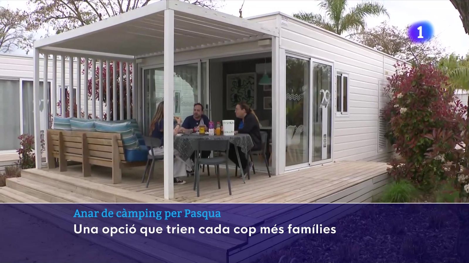 Els càmpings, un gran reclam per passar les vacances de Setmana Santa - L'Informatiu | Veure