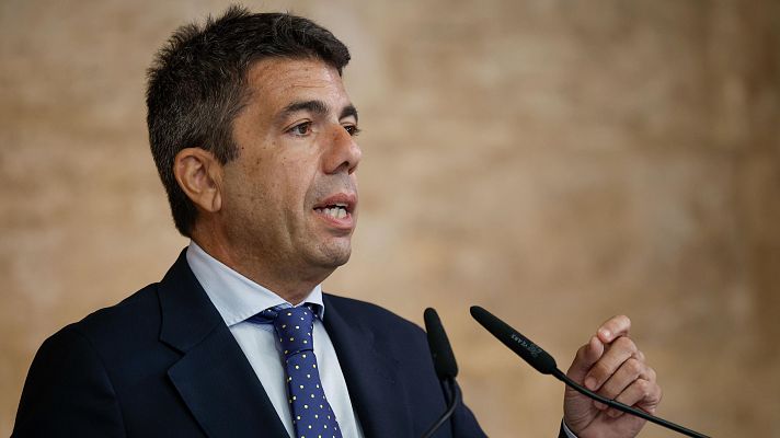 Telediario 2 - Mazón pide al Gobierno crear una comisión mixta para abordar la reconstrucción tras la dana