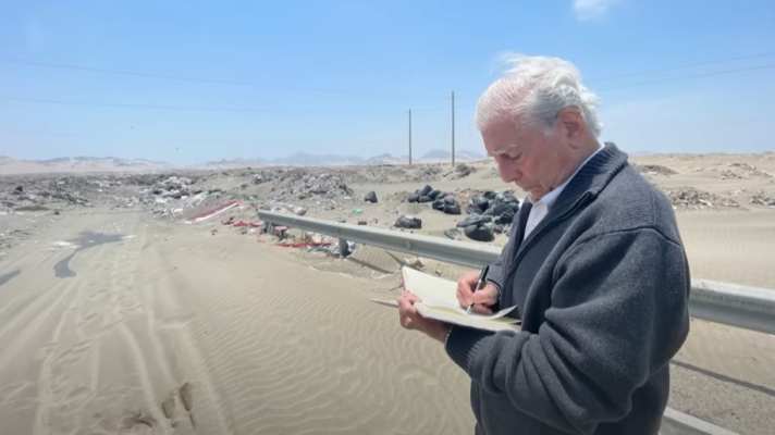  - El viaje de Mario Vargas Llosa por la costa de Perú por su última novela: 'Le dedico mi silencio'