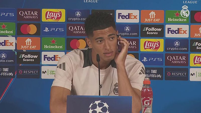 Bellingham confía en la remontada ante el Arsenal: "Es una noche a la medida del Real Madrid"