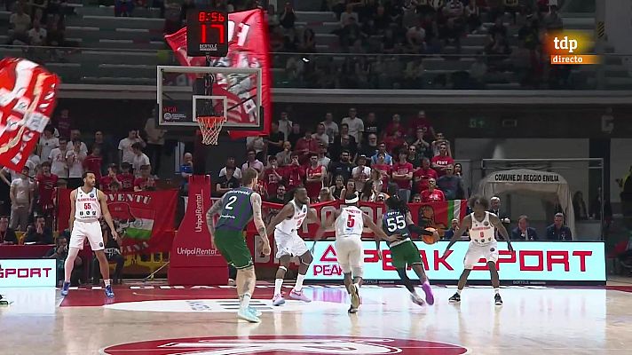 Baloncesto en RTVE - Unicaja se mete en la "Final Four" de la Champions League tras ganar (72-82) a la Reggiana