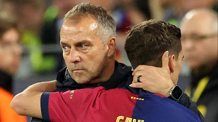 Champions League - Flick, "satisfecho" con el pase a semifinales: "El vestuario estaba triste. Querían ganar"