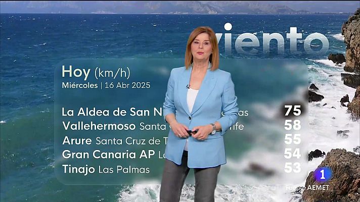 Telecanarias - El tiempo en Canarias - 16/04/2025