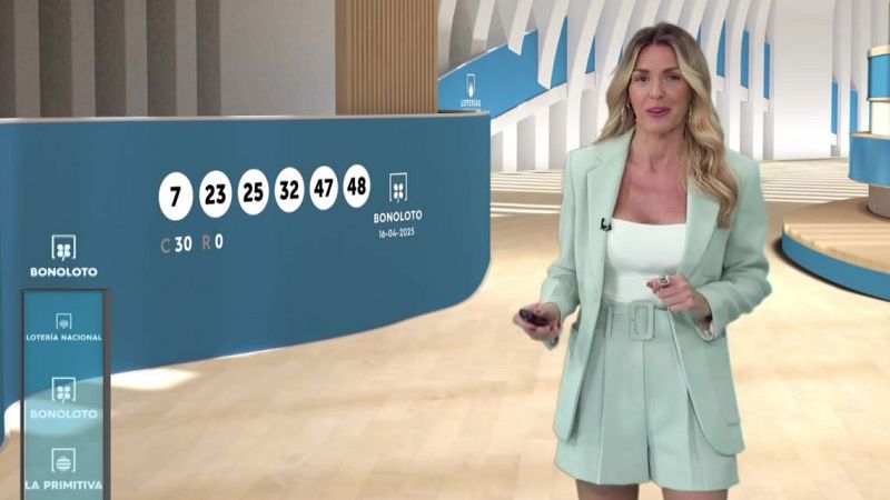 Sorteo de la Bonoloto del 16/04/25 - ver ahora