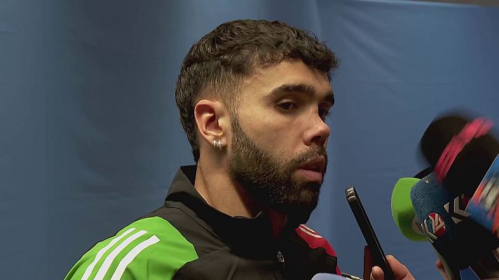 Fútbol - Raya: "Hemos hecho un partido muy completo, estamos contentos por la clasificación y por cómo lo hemos hecho"