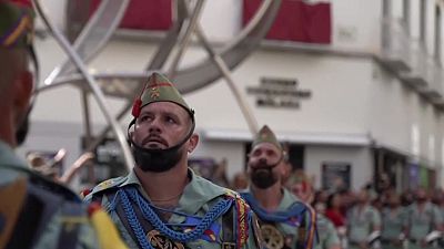 Cabo primero Urbaneja, portador del Cristo de Mena : "Es un enorme orgullo portar a nuestro protector"