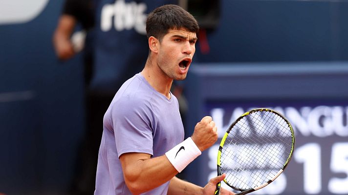 Tenis - Trofeo Conde de Godó: resumen del partido entre Carlos Alcaraz y Laslo Djere