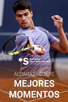 Tenis - Trofeo Conde de Godó: resumen del partido entre Carlos Alcaraz y Laslo Djere