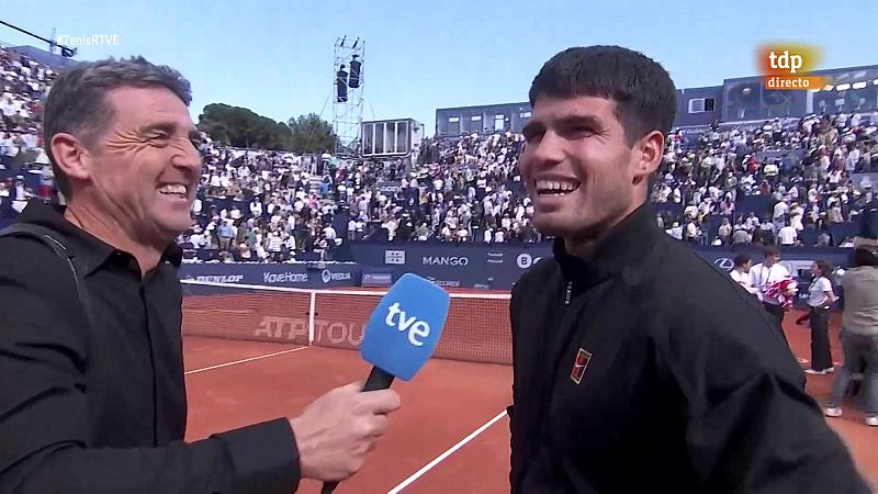El vacile de Carbonell a Alcaraz a cuenta de la 'no remontada' - Tenis | Ver