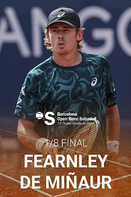 ATP 500 Barcelona Trofeo Conde de Godó: Jacob Fearnley - Álex de Miñaur