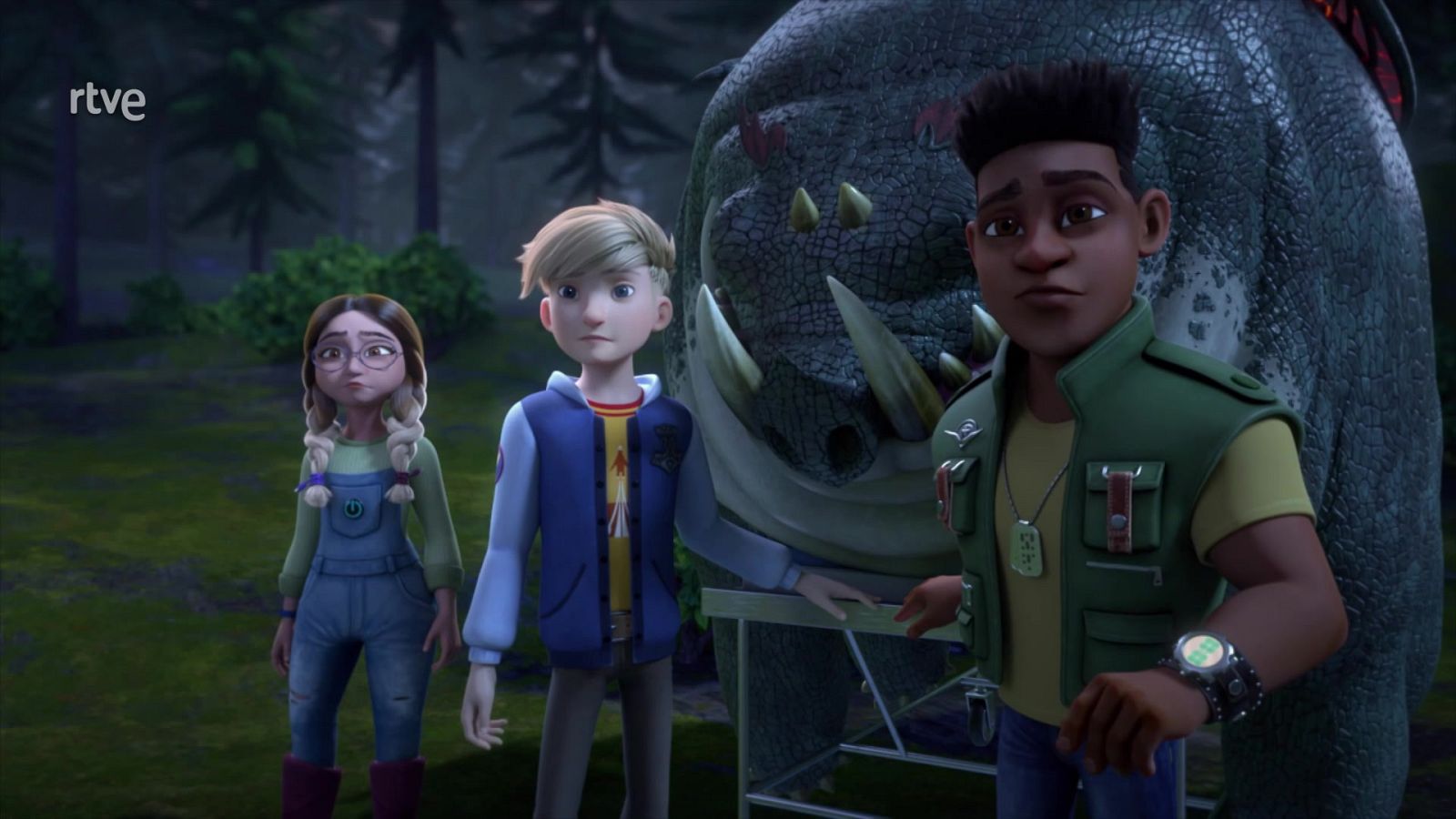 Magma sale a la superficie - Dragones, los nueve reinos | Ver