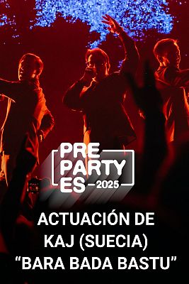 Eurovisión - KAJ (Suecia) canta "Bara Bada Bastu"