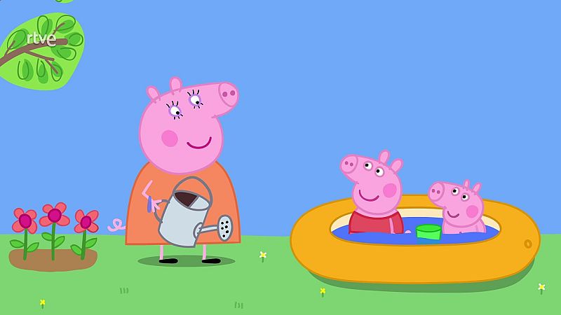 Un día seco y caluroso - Peppa Pig | Ver