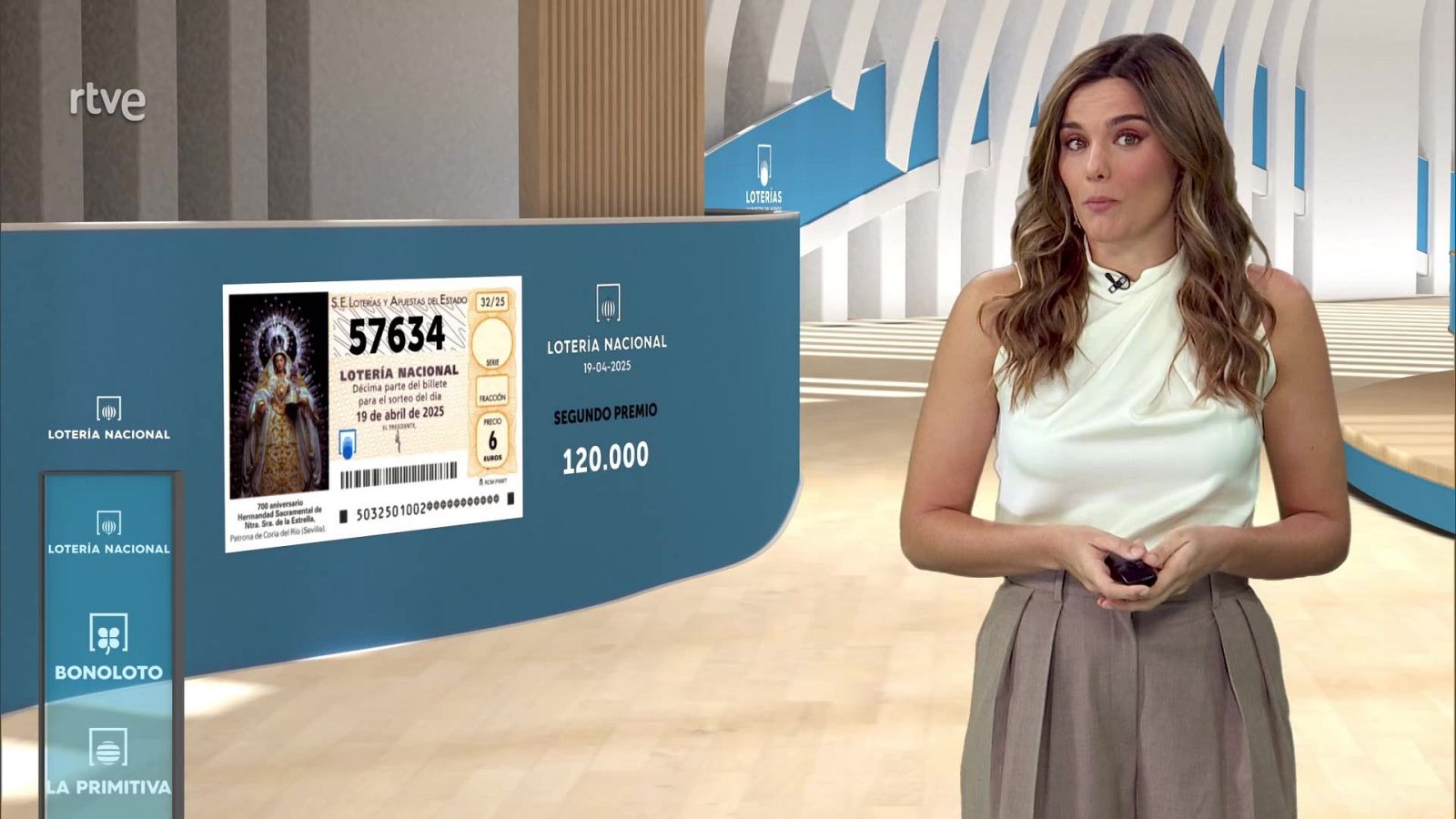 Sorteo de la Lotería Nacional del 19/04/2025 - ver ahora