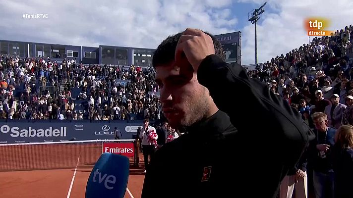 Tenis - Alcaraz: ''Viajamos todo el año, poder jugar en tu país es algo muy especial''