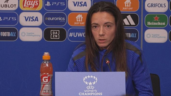 Fútbol - Aitana Bonmatí y Pere Romeu esperan una semifinal de Champions ante el Chelsea "muy disputada"