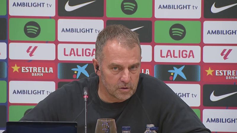 Hansi Flick: "Me gusta ver que el equipo nunca se da por vencido" - Fútbol | Ver