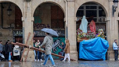 Cruce de temporales para terminar la Semana Santa