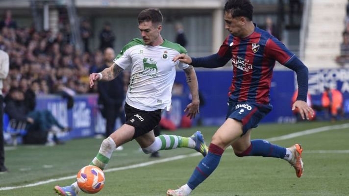 Resúmenes de LaLiga - Huesca - Racing: resumen 36ª jornada | Segunda