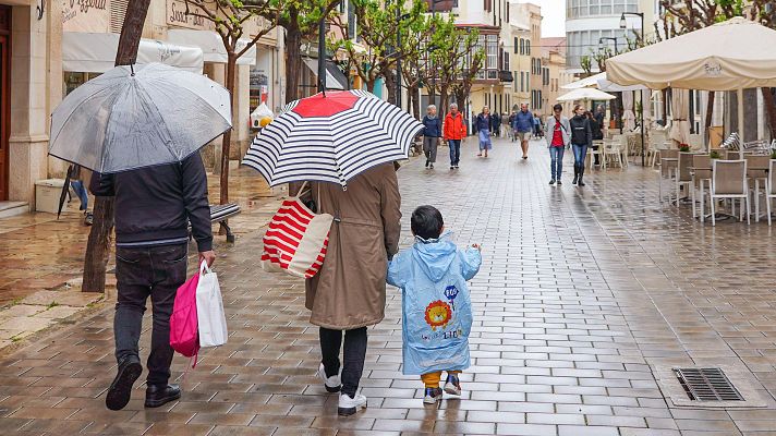 El tiempo - Tiempo inestable para acabar la Semana Santa: lluvia, viento y granizadas en el nordeste