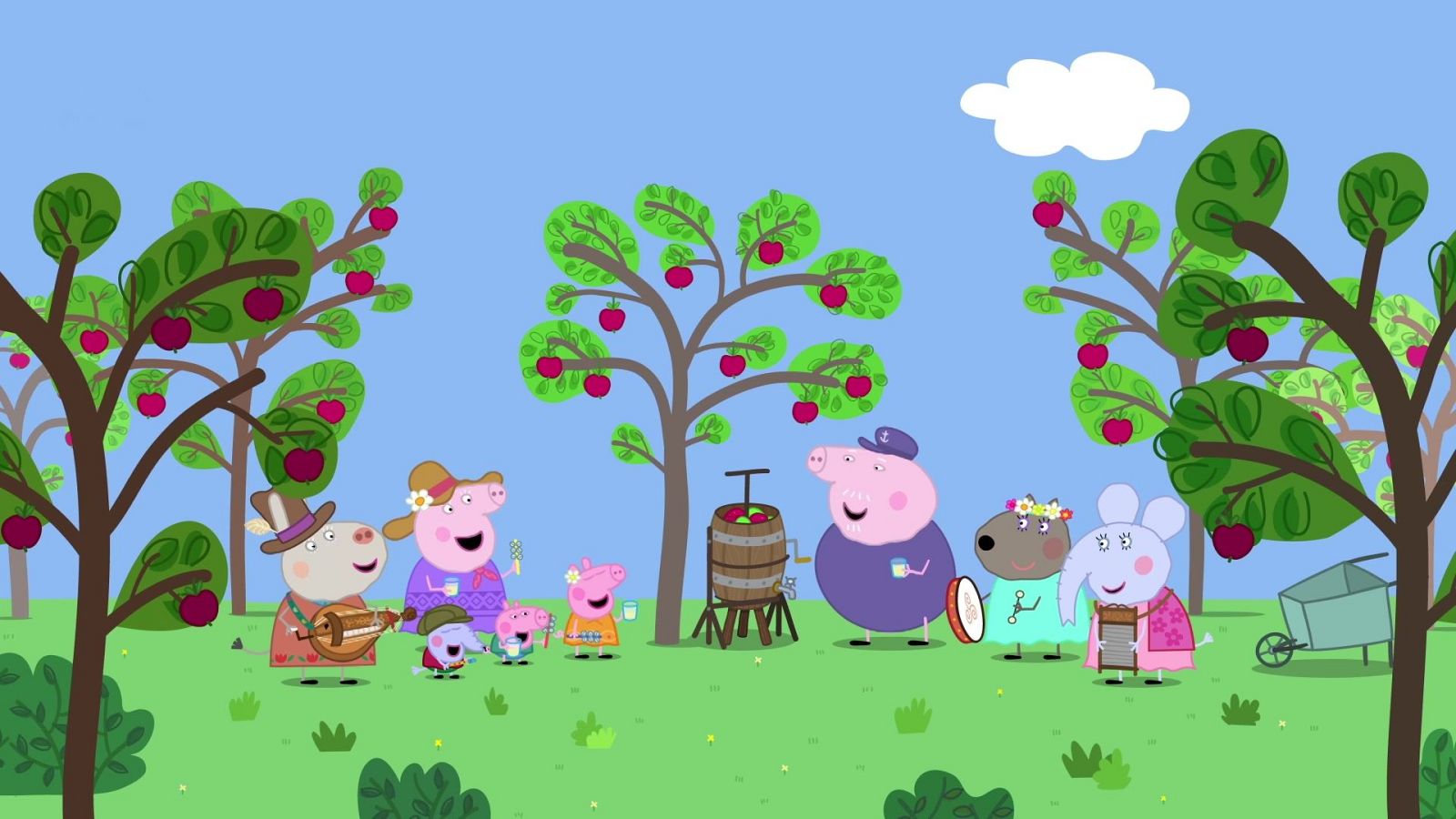 Peppa Pig - El grupo de música folk - Peppa Pig | Ver