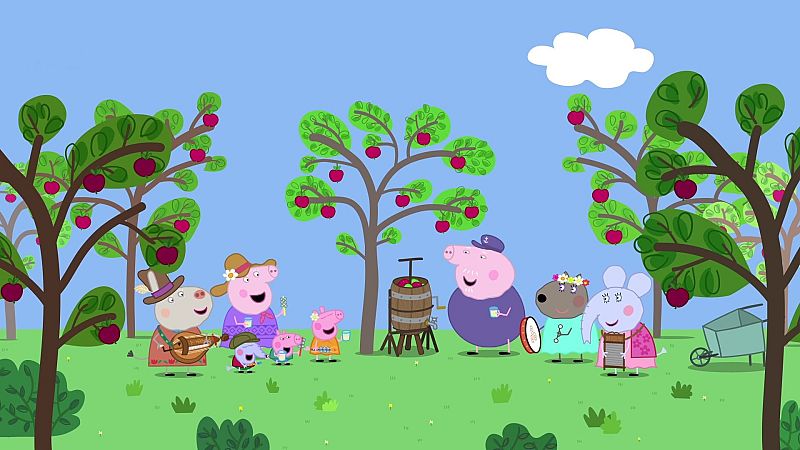 El grupo de música folk - Peppa Pig | Ver
