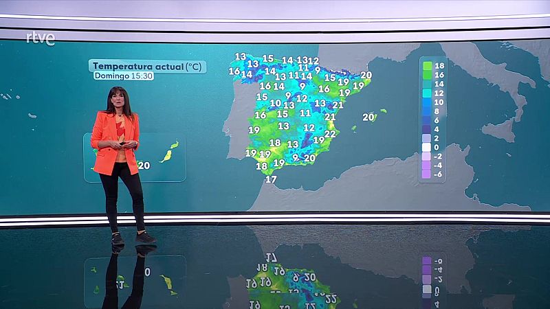 Precipitaciones persistentes y localmente fuertes al principio en zonas de Galicia y Cantábrico occidental - ver ahora