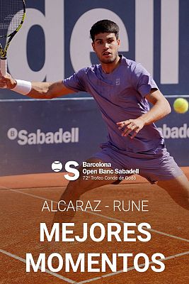 Tenis - Resumen | Alcaraz - Rune, final del Conde de Godó 2025