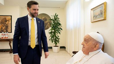 La bendicin 'urbi et orbi' y una reunin con Vance: las ltimas horas del papa
