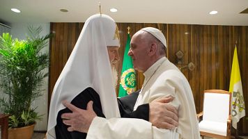 El papa y su relaci�n con la guerra de Ucrania y la Iglesia ortodoxa rusa