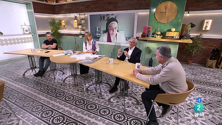 Cafè d'idees - La mort del papa Francesc, la 'Supraconsciència' i "Cómo salir en 'La Contra'"