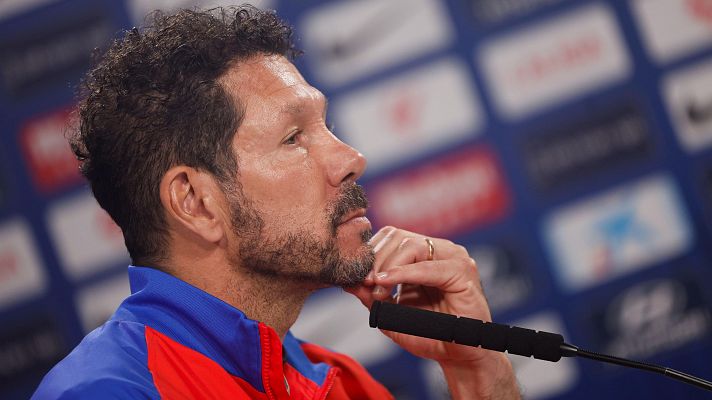 Fútbol - Simeone: "He estado 14 años con futbolistas que representan lo que me gusta del fútbol"