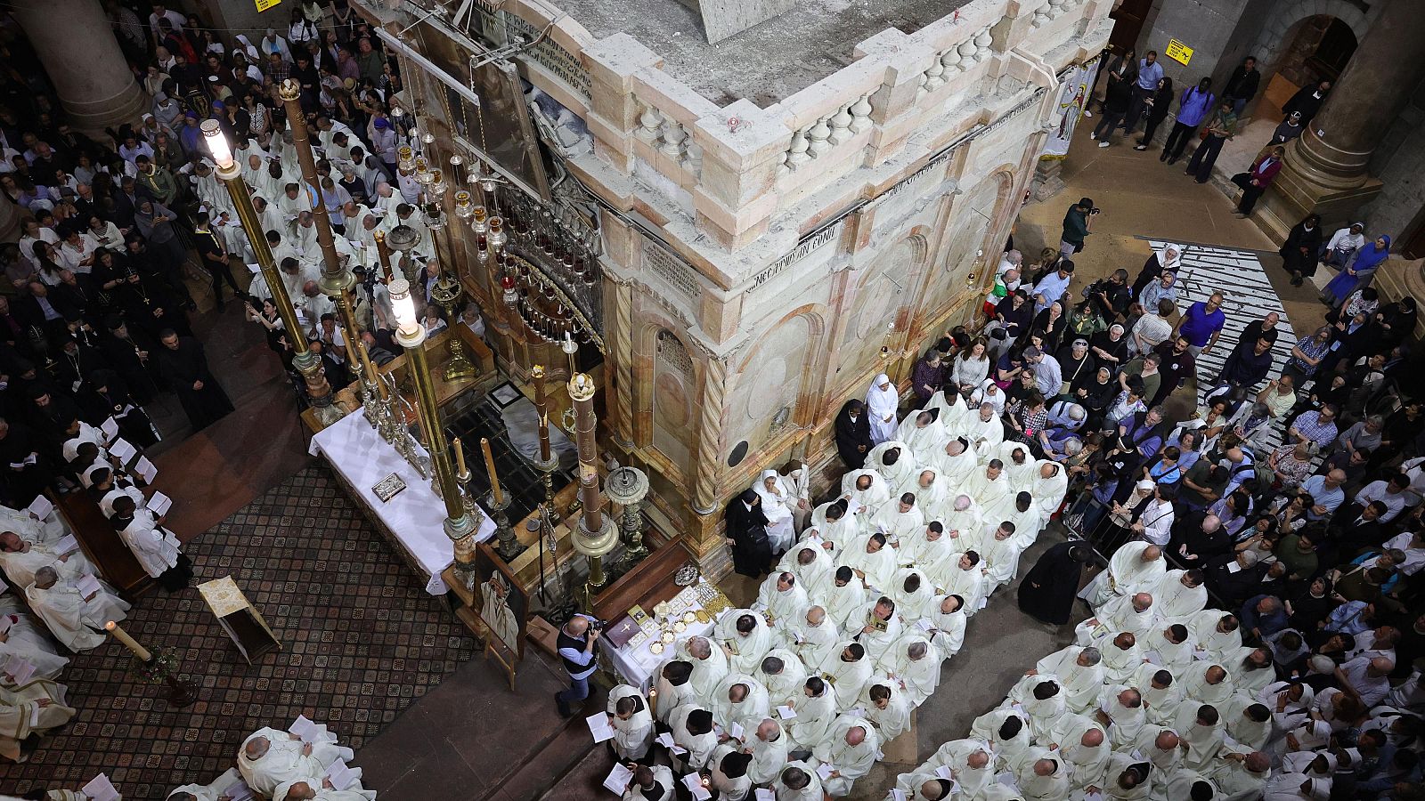 Misa en Jerusalén por la muerte del papa Francisco - Informativo 24h | Ver