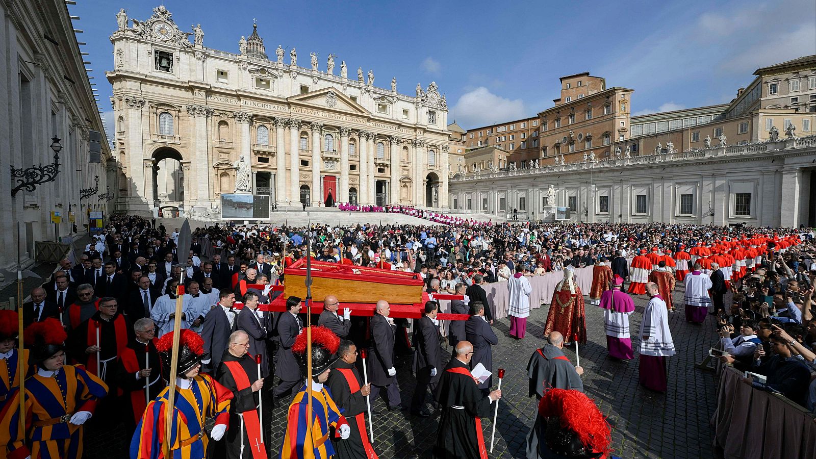 Traslado del féretro del papa Francisco de Santa Marta a San Pedro | Ver