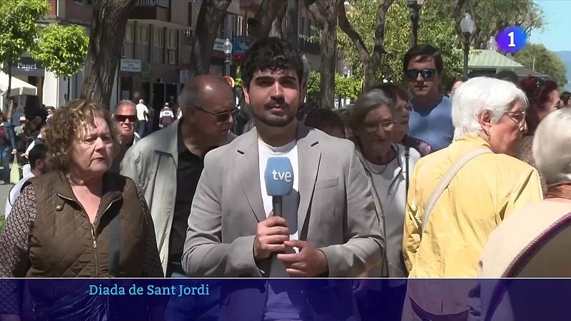 Originalitat i llibres de segona mà a la Diada de Sant Jordi a Tarragona - L'Informatiu | Veure