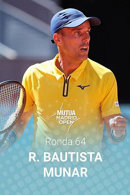 ATP Mutua Madrid Open: Roberto Bautista Agut - Jaume Munar
