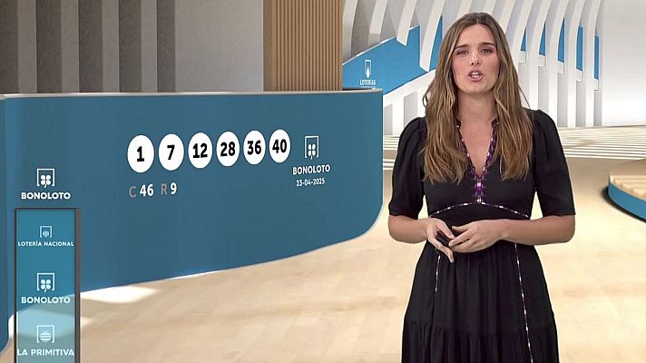 Loterías - Sorteo de la Bonoloto del 23/04/25