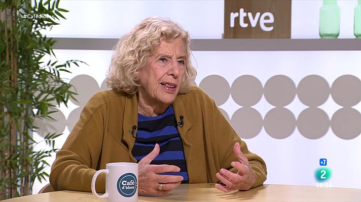 Cafè d'idees - Carmena, a Esquerra Unida: "Que no et preocupi tant la teva marca"